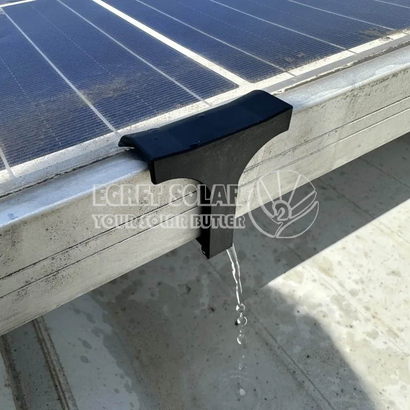 Solarpanel-Wasserablauf-Clip, Reinigungsclips für PV-Module