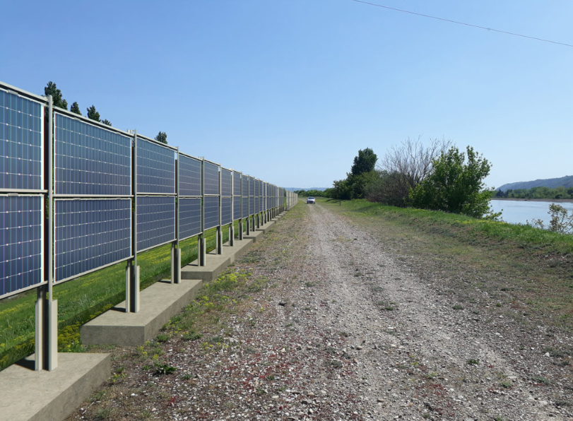 Neues vertikales Sonnensystem