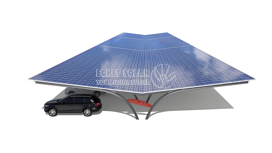 Ist ein Solar-Carport aus Kohlenstoffstahl für den Außenbereich geeignet?