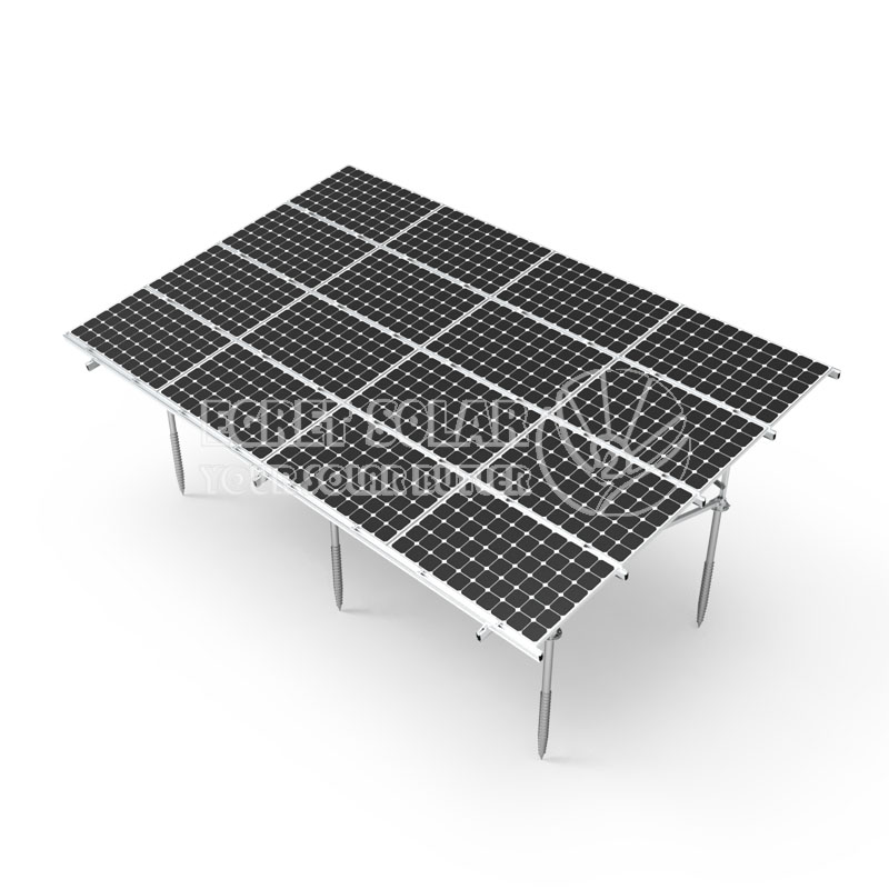 N-Typ-Solar-Aluminium-Bodenmontagehalterung