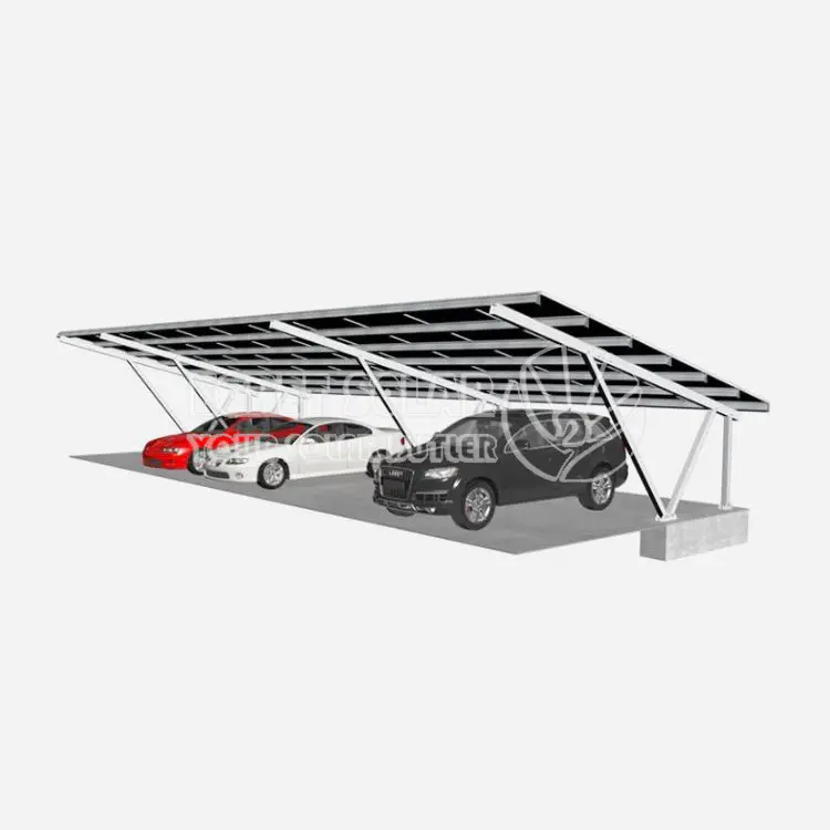 Single V-Säulen-Solar-Carport-Montagesystem