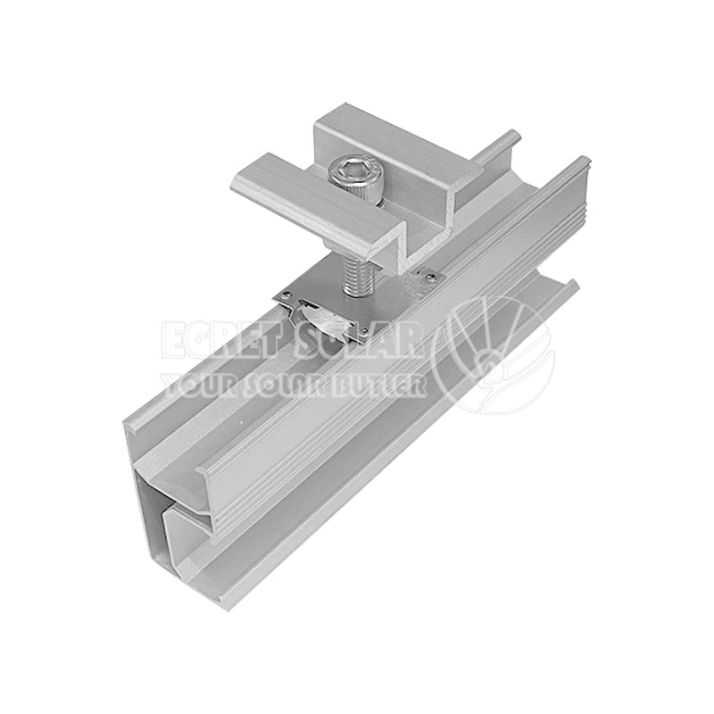 Solar-Aluminiumschiene 47B für Dachmontagehalterung