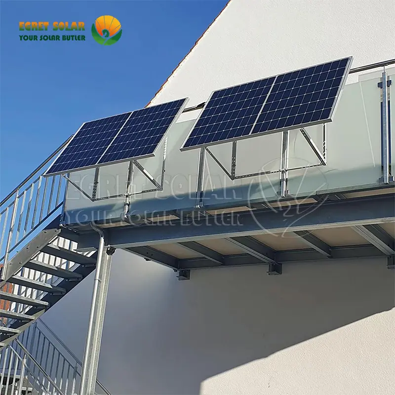 Solarbalkon Montagekraftwerk