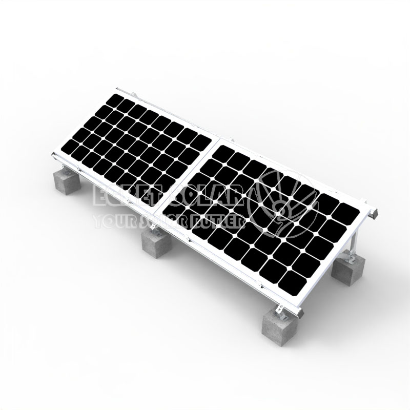 Solar-Ballast-Flachdach-Montagesystem