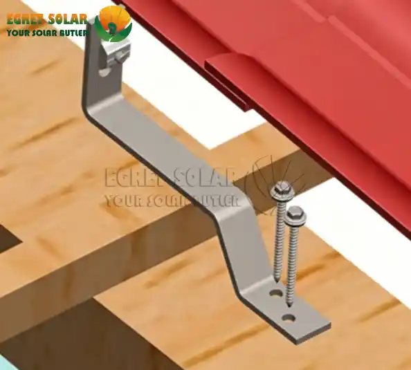 Solar-Dachhaken aus Keramikfliesen