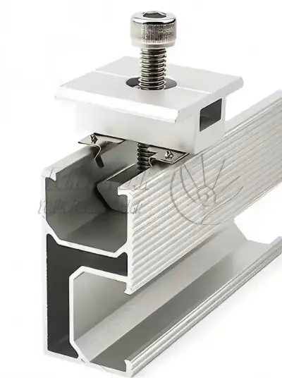 Solar-Hohlmittelklemme für PV-Module